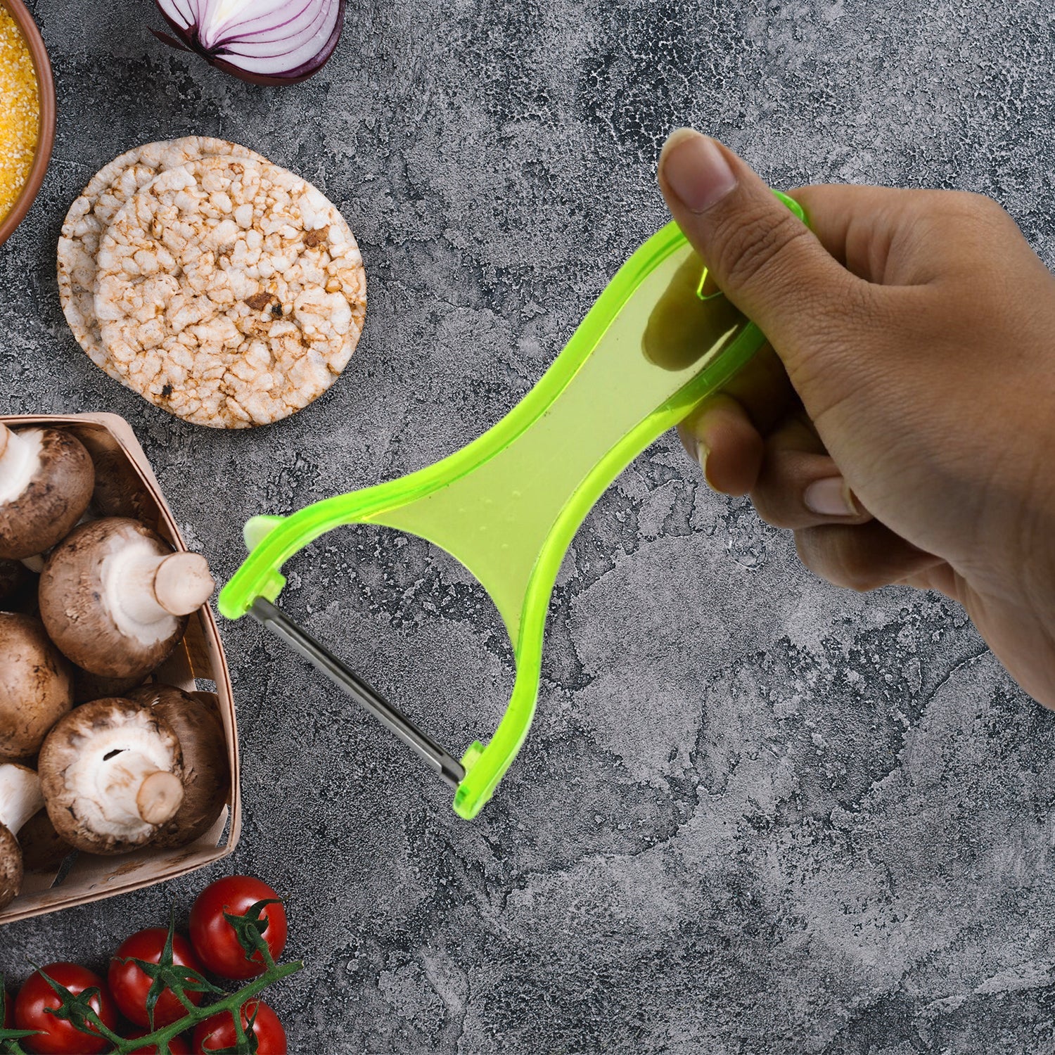 5915 Stainless Steel Blade Peeler Universal Peeler for Professional and Household Kitchen Peeler (1 pc) 5915 Stainless Steel Blade Peeler Universal Peeler for Professional and Household Kitchen Peeler (1 pc)